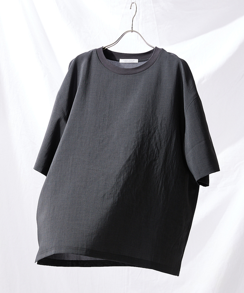 JOURNAL STANDARD（ジャーナルスタンダード）の「【EVALET LIGHT/エバレット ライト】 ストレッチ ウォッシャブル Tシャツ（シャツ/ブラウス・メンズ・ベージュ/ネイビー/クリアブラック/ナチュラル/グリーン系その他・SMALL/MEDIUM/LARGE）」の2枚目の写真