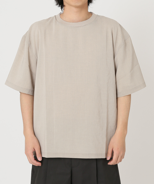 JOURNAL STANDARD（ジャーナルスタンダード）の「【EVALET LIGHT/エバレット ライト】 ストレッチ ウォッシャブル Tシャツ（シャツ/ブラウス・メンズ・ベージュ/ネイビー/クリアブラック/ナチュラル/グリーン系その他・SMALL/MEDIUM/LARGE）」の11枚目の写真