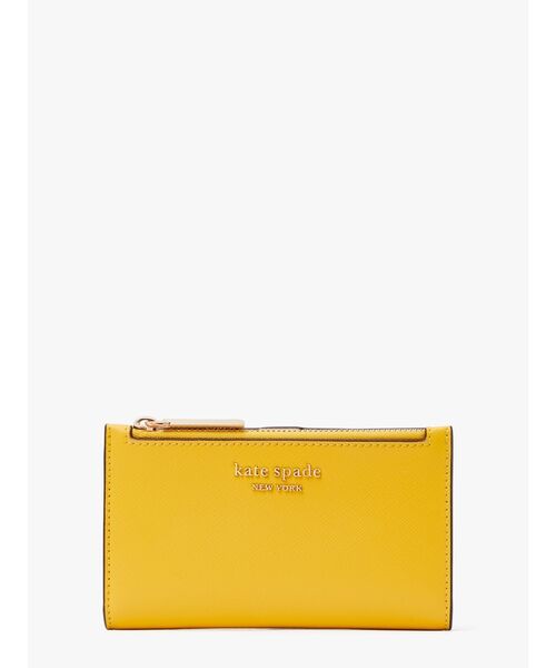 スペンサー サフィアーノ レザー スモール スリム バイフォールド ウォレット