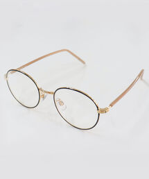 細フレームめがね