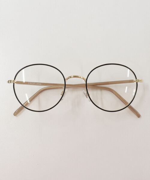 fredy emue（フレディエミュ）の「細フレームめがね（メガネ・レディース・ブラック/ベージュ/オリーブ・FREE）」の19枚目の写真