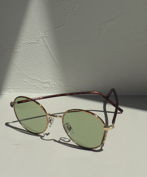 fredy emue（フレディエミュ）の「細フレームめがね（メガネ・レディース・ブラック/ベージュ/オリーブ・FREE）」の11枚目の写真