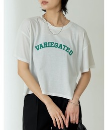 カレッジロゴクロップドTシャツ