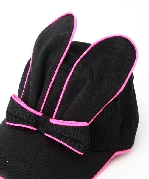 帽子 BERNSTOCK SPEIRS Cute Bow Cap Black/Black - Bernstock Speirs