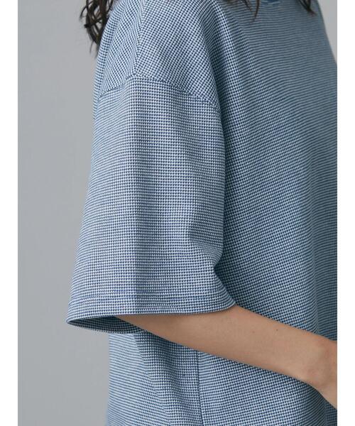 CRAFT STANDARD BOUTIQUE(クラフトスタンダードブティック)の「レトロ柄半袖カットプルオーバー *◆(Tシャツ/カットソー・レディース・チャコールグレー/サックスブルー・FREE)」の17枚目の写真