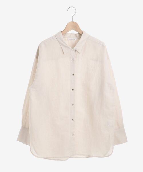 le.coeur blanc（ルクールブラン）の「コットン麻オーバーシャツ（シャツ/ブラウス・レディース・ホワイト系その他/サンドベージュ/ピンク系その他2/カーキオリーブ・38）」の13枚目の写真