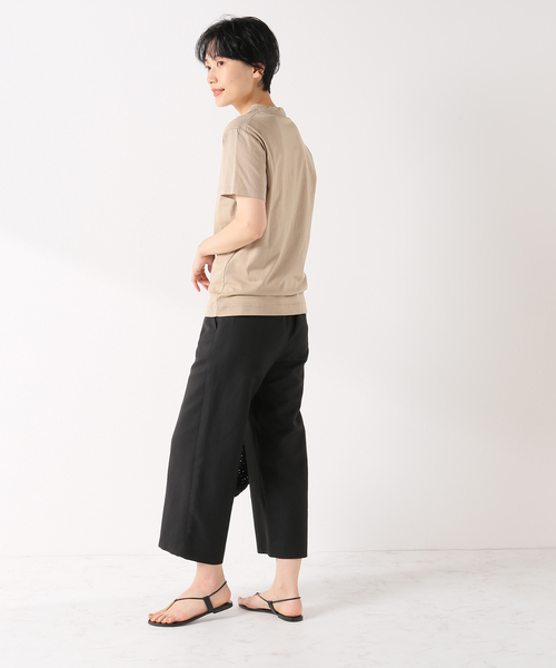 FRAMeWORK（フレームワーク）の「麻混クロスクロップドパンツ（その他