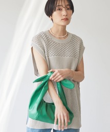 AMERICAN HOLIC | 透かし編みニットベスト(ベスト)