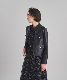 Diagram | ノーカラーフラップレザージャケット(ライダースジャケット)