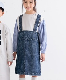 ARCH & LINE（アーチアンドライン）の「オーガニックコットン デニムジャンパースカート OG DENIM JUMPER SKIRT（ジャンパースカート）」