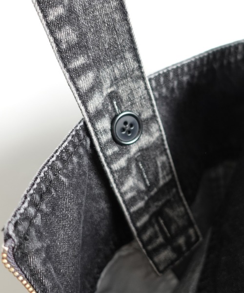 ARCH & LINE(アーチアンドライン)の「オーガニックコットン デニムジャンパースカート OG DENIM JUMPER SKIRT(ジャンパースカート・キッズ・アクア/グレー/ダークブルー・M/S/L/XL)」の8枚目の写真