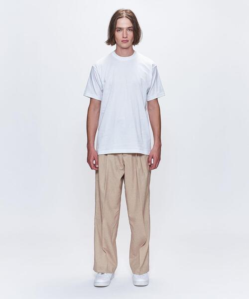 lownn（ローン）の「＜LOWNN＞ LONG WIDE PANTS BEIGE/パンツ（スラックス・メンズ・ベージュ・46）」の2枚目の写真