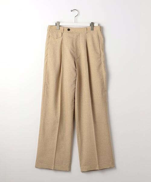 lownn（ローン）の「＜LOWNN＞ LONG WIDE PANTS BEIGE/パンツ（スラックス・メンズ・ベージュ・46）」の6枚目の写真