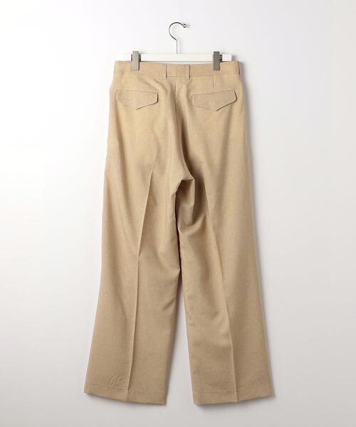 lownn（ローン）の「＜LOWNN＞ LONG WIDE PANTS BEIGE/パンツ（スラックス・メンズ・ベージュ・46）」の7枚目の写真