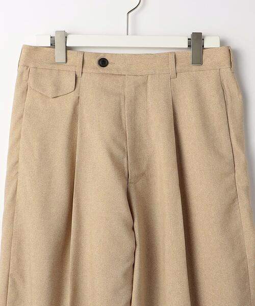lownn（ローン）の「＜LOWNN＞ LONG WIDE PANTS BEIGE/パンツ（スラックス・メンズ・ベージュ・46）」の8枚目の写真