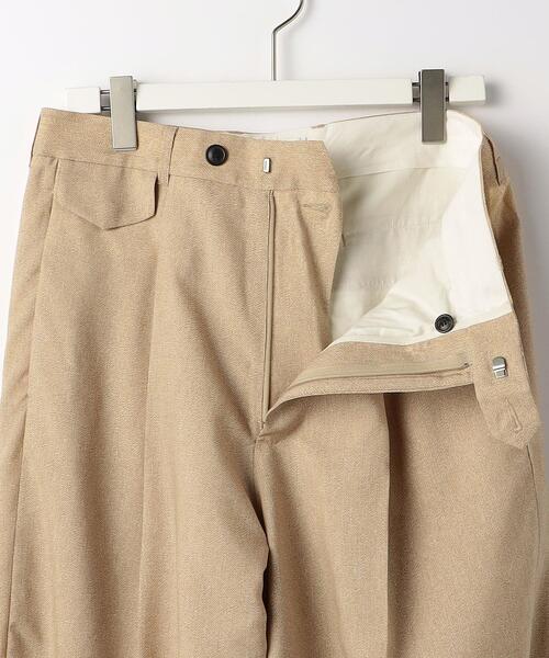 lownn（ローン）の「＜LOWNN＞ LONG WIDE PANTS BEIGE/パンツ（スラックス・メンズ・ベージュ・46）」の9枚目の写真