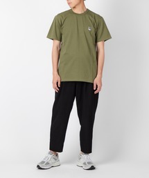 Maison Kitsune(メゾンキツネ)の「MAISON KITSUNE GREY FOX HEAD PATCH CLASSIC TEE-SHIRT メゾン キツネ グレー フォックスヘッド パッチ ワンポイント 半袖 Tシャツ(Tシャツ/カットソー・メンズ)」