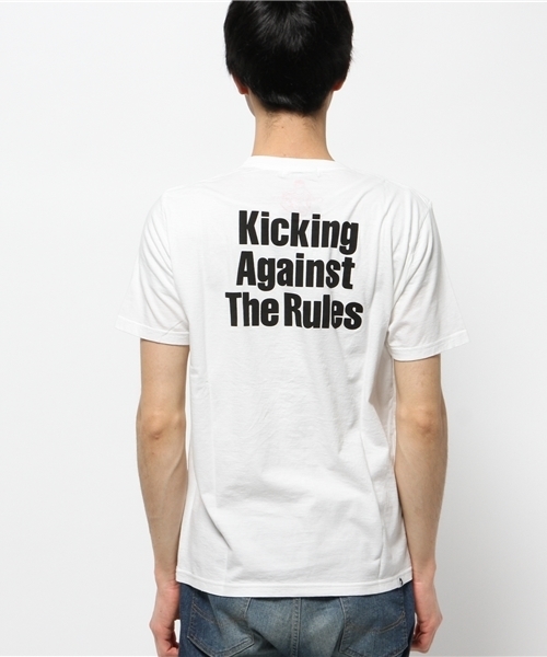 トップス HYSTERIC GLAMOUR Kicking Against Hysteric Glamour Hysteric Glamour Caution Kick Or Bite shirt