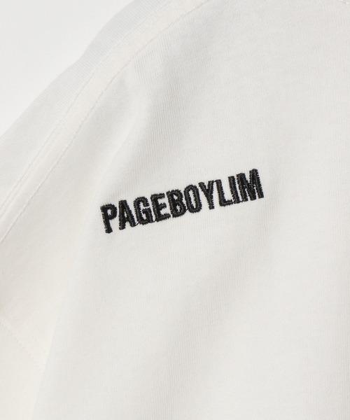 PBLIM（ページボーイリム）の「PAGEBOYLIM/BBアイスクリームコーンT（Tシャツ/カットソー・レディース・オフホワイト/杢グレー・MEDIUM/LARGE）」の7枚目の写真