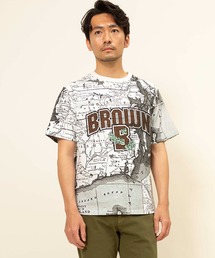 Johnbull（ジョンブル）の「マップカレッジTシャツ（Tシャツ/カットソー）」