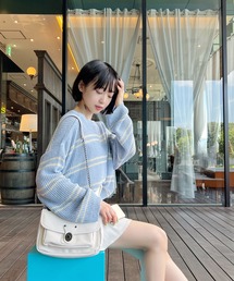 Figments | サマーボーダーニット(ニット/セーター)