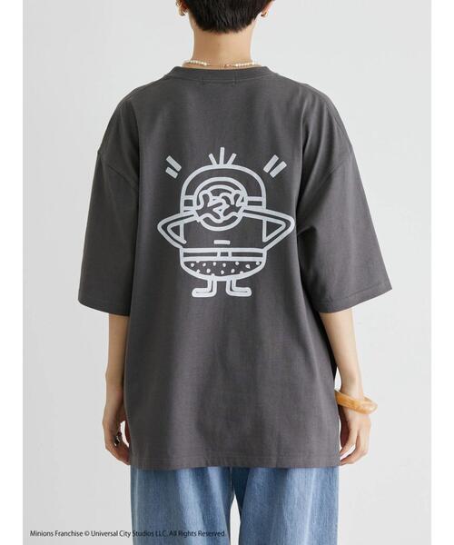 AMERICAN HOLIC(アメリカンホリック)の「ミニオン/サーフTシャツ(Tシャツ/カットソー・レディース・ホワイト/チャコールグレー・FREE)」の22枚目の写真