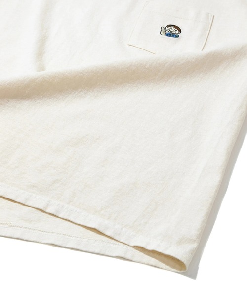 Good On(グッドオン)の「Good On/グッドオン BOY GOOD EMB SS PKT TEE(Tシャツ/カットソー・メンズ・ナチュラル/ブルー系その他・LARGE/X-LARGE/MEDIUM)」の6枚目の写真