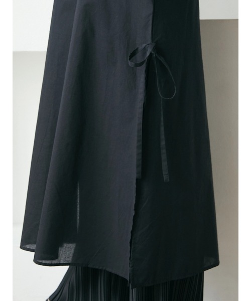 CRAFT STANDARD BOUTIQUE(クラフトスタンダードブティック)の「サイドスリットキャミワンピース *◆(ワンピース・レディース・ブラック/グリーン・FREE)」の11枚目の写真