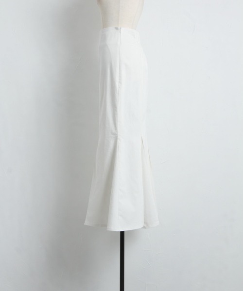 tocco closet（トッコ　クローゼット）の「クラシカルレーススリットマーメイドスカート（スカート・レディース・ブラウン/オフホワイト・M）」の17枚目の写真