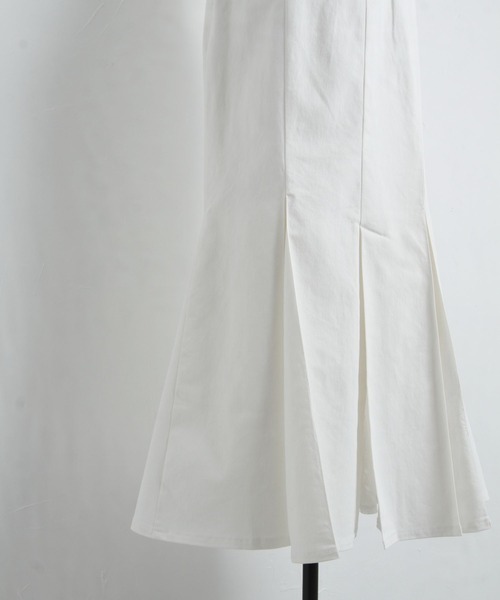 tocco closet（トッコ　クローゼット）の「クラシカルレーススリットマーメイドスカート（スカート・レディース・ブラウン/オフホワイト・M）」の22枚目の写真