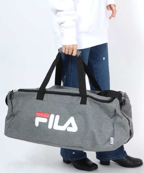 セール Fila フィラ ロゴプリント2wayボストンバッグ ボストンバッグ Fila フィラ のファッション通販 Zozotown