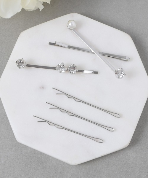 ご確認専用です。シンプル ヘアピン BLAZE（手芸） ヘアピン ゴールド パール シェル ヘアーピン 大人 大人