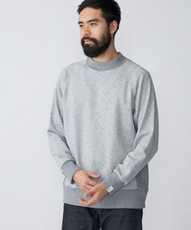 【SHIPS別注】THYARD: SOLOTEX(R) モックネック スウェット プルオーバー