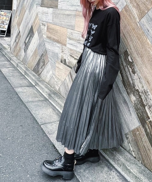 Figments（フィグメンツ）の「スクエアレースアップシューズ（ドレスシューズ・レディース・ブラック/オフホワイト・SMALL/MEDIUM）」の13枚目の写真