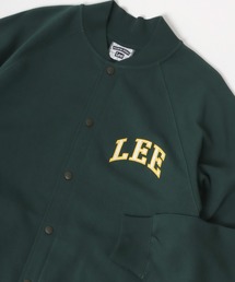 Lee（リー）の「Lee/リー SNAP CARDIGAN/ビッグシルエット 裏起毛 ロゴ ワッペン ワンポイント刺繍 スウェット スナップ カーディガン（カーディガン/ボレロ・メンズ）」