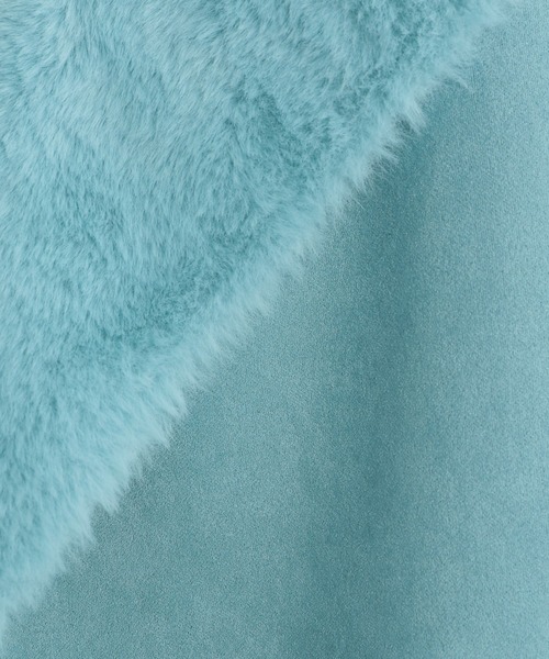 リバーシブルファーコート169071