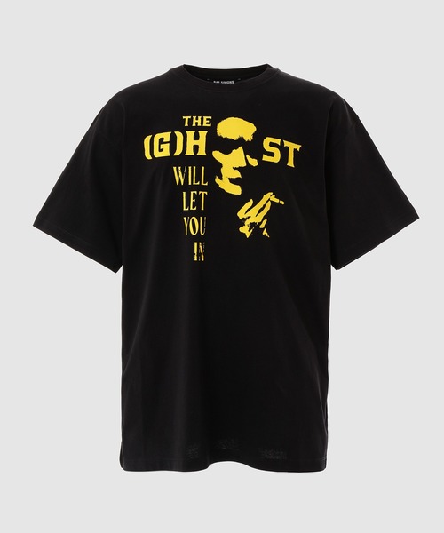 RAF SIMONS(ラフシモンズ)の「Big fit t-shirt with Ghost print on front(Tシャツ/カットソー・メンズ・ブラック・M/L)」の1枚目の写真