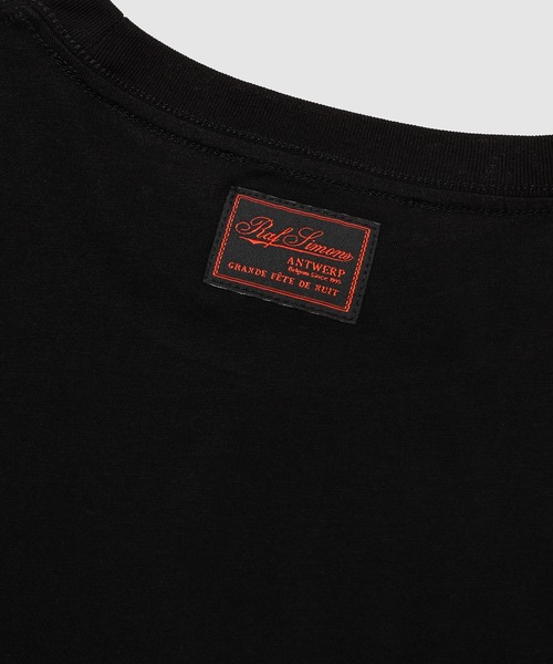 RAF SIMONS(ラフシモンズ)の「Big fit t-shirt with Ghost print on front(Tシャツ/カットソー・メンズ・ブラック・M/L)」の4枚目の写真
