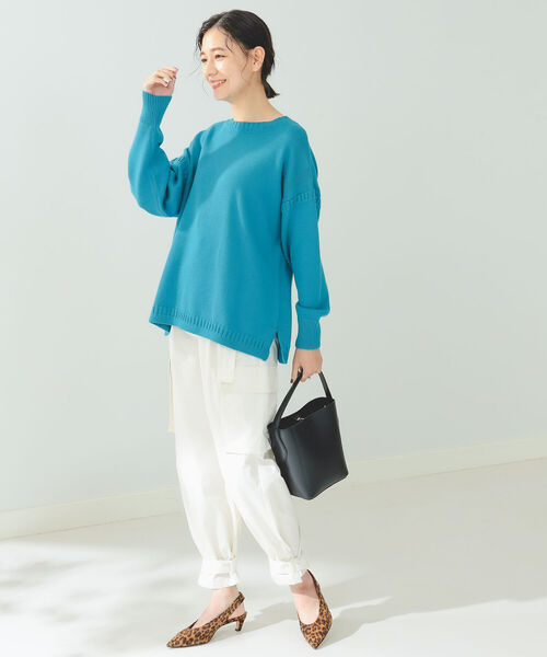 B:MING by BEAMS(ビーミングバイビームス)の「B:MING by BEAMS / ベルト付き カーゴパンツ(カーゴパンツ・レディース・アイボリー/オリーブ・SMALL/MEDIUM)」の7枚目の写真