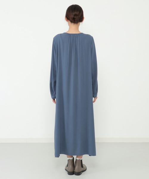 LBC（エルビーシー）の「キルト切り替えタッセルワンピース（ワンピース・レディース・チャコールグレー/スカイブルー/マスタード・M）」の16枚目の写真