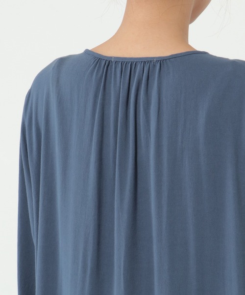 LBC（エルビーシー）の「キルト切り替えタッセルワンピース（ワンピース・レディース・チャコールグレー/スカイブルー/マスタード・M）」の22枚目の写真