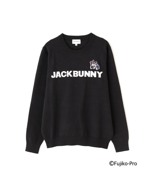 ドラえもん Jack Bunny!!】Wジャガード クルーネックニット 【公式通販】
