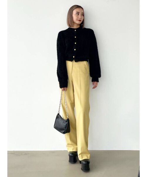 EMODA(エモダ)の「アシンメトリーチェーンバッグ(ハンドバッグ・レディース・ブラック/ベージュ・FREE)」の9枚目の写真