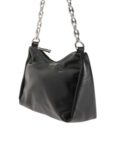 EMODA(エモダ)の「アシンメトリーチェーンバッグ(ハンドバッグ・レディース・ブラック/ベージュ・FREE)」の19枚目の写真