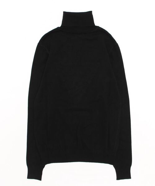 Guess（ゲス）の「Noemi High Neck Triangle Logo Sweater（ニット/セーター・レディース・ブラック/クリーム・SMALL/MEDIUM/X-SMALL）」の3枚目の写真