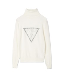 Guess | Noemi High Neck Triangle Logo Sweater(ニット/セーター)