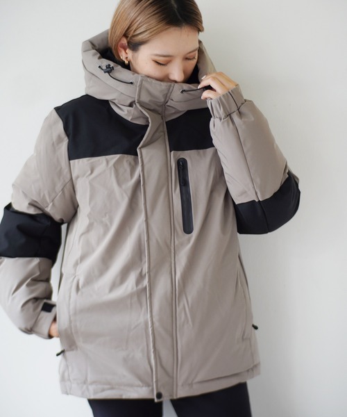 Port（ポート）の「【 WOODS / ウッズ 】 HOODED PUFFY JACKET (ダウン
