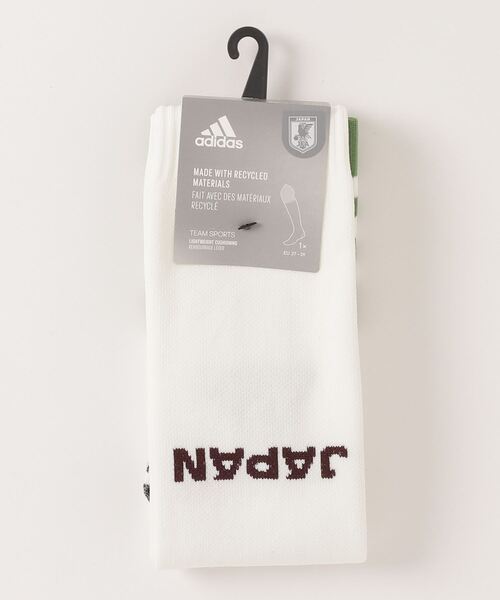adidas（アディダス）の「アディダス サッカー日本代表 スペシャルコレクション ソックス / アディダス（ソックス/靴下・メンズ・オフホワイト・MEDIUM/X-LARGE/SMALL/LARGE）」の2枚目の写真
