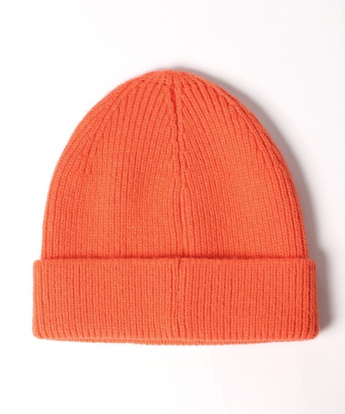 LOWRYS FARM（ローリーズファーム）の「ニットワッチ　177687（ニットキャップ/ビーニー・レディース・ブラック/ベージュ/オレンジ・FREE）」の9枚目の写真