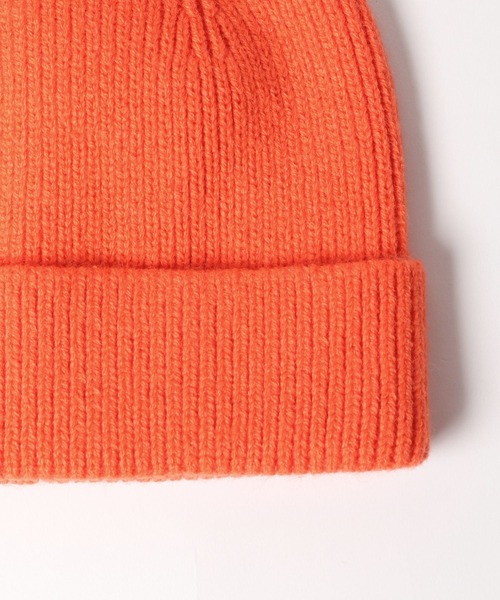 LOWRYS FARM（ローリーズファーム）の「ニットワッチ　177687（ニットキャップ/ビーニー・レディース・ブラック/ベージュ/オレンジ・FREE）」の5枚目の写真